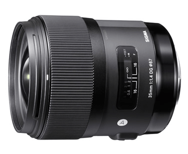 Sigma ART 35 mm f1.4 lens barrel 2