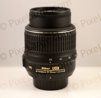 nikon 18-55mm f3.5-5.6 VR lens barrel