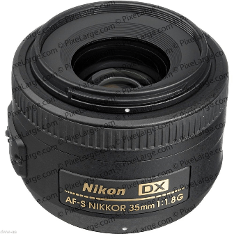 NIKKOR Nikon 35 mm f 1.8 G lens filter thread