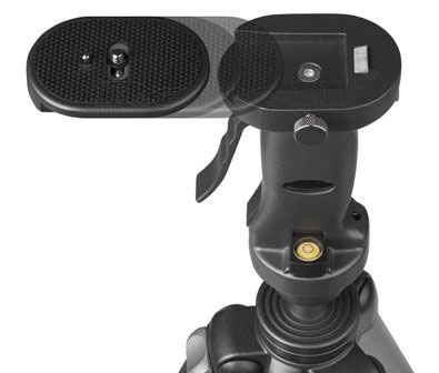 Ravelli-APGL4-Professional-70-Pistol-Grip-Head-Tripod-Review-center-quick-release-plate