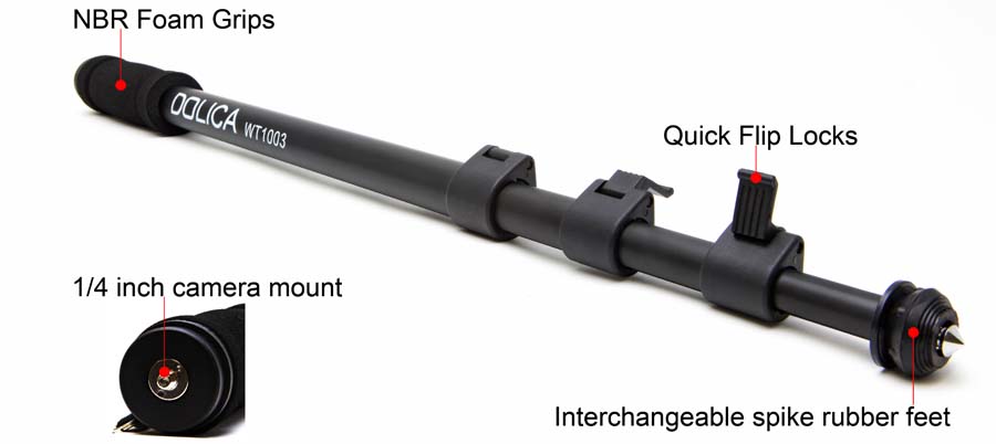 Dolica WT-1003 67-Inch Lightweight Monopod - Review