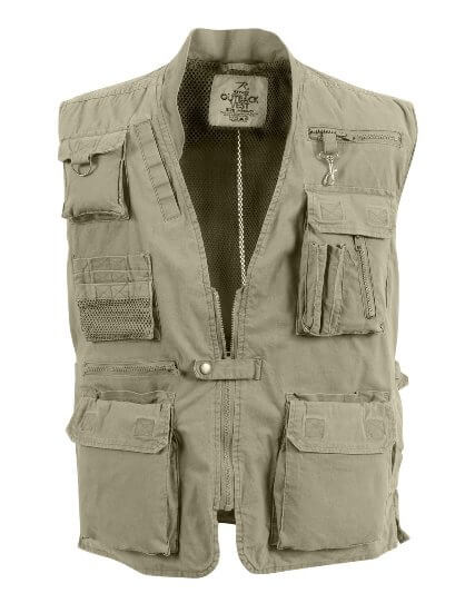 Rothco Deluxe Safari Outback Photography Vest Review