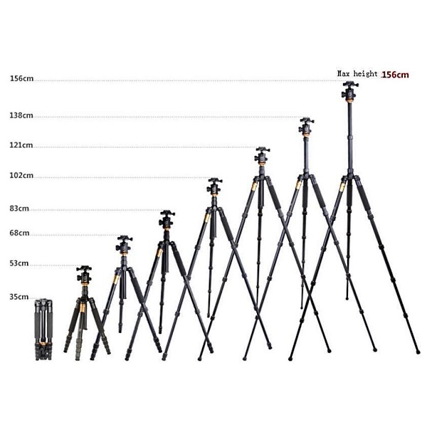 AFAITH Q-666C Tripod maximum height Review