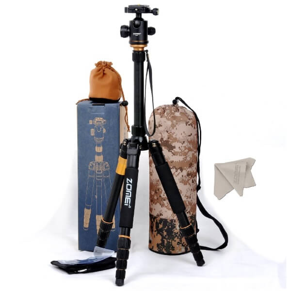 Zomei Z669 Tripod package and bag Review